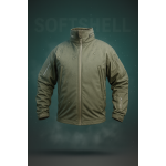 Куртка Soft Shell с флис кофтой Олива Pancer