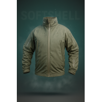 Куртка Soft Shell с флис кофтой Олива Pancer