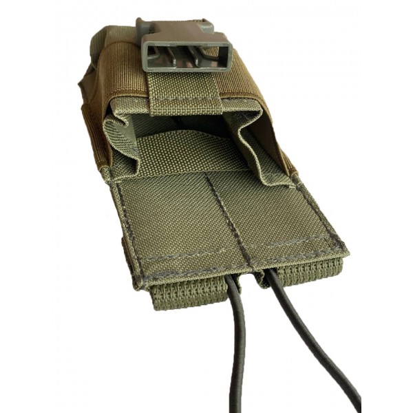 Подсумок под рацию на системе Molle Олива МК - 3575617 Подсумок под рацию на системе Molle Олива МК - 3575617