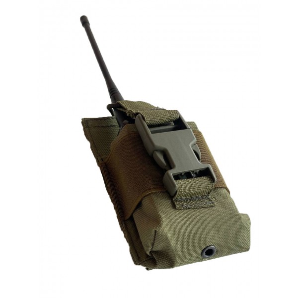 Подсумок под рацию на системе Molle Олива МК - 3575617 Подсумок под рацию на системе Molle Олива МК - 3575617