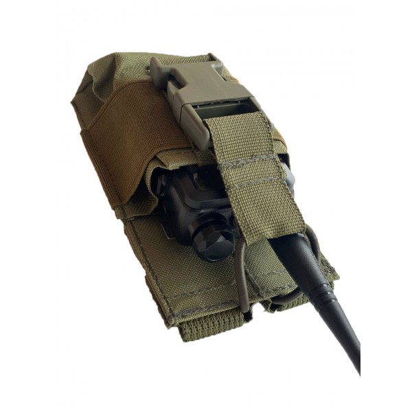 Подсумок под рацию на системе Molle Олива МК - 3575617 Подсумок под рацию на системе Molle Олива МК - 3575617