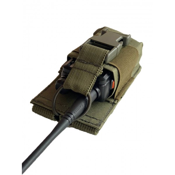 Подсумок под рацию на системе Molle Олива МК - 3575617 Подсумок под рацию на системе Molle Олива МК - 3575617