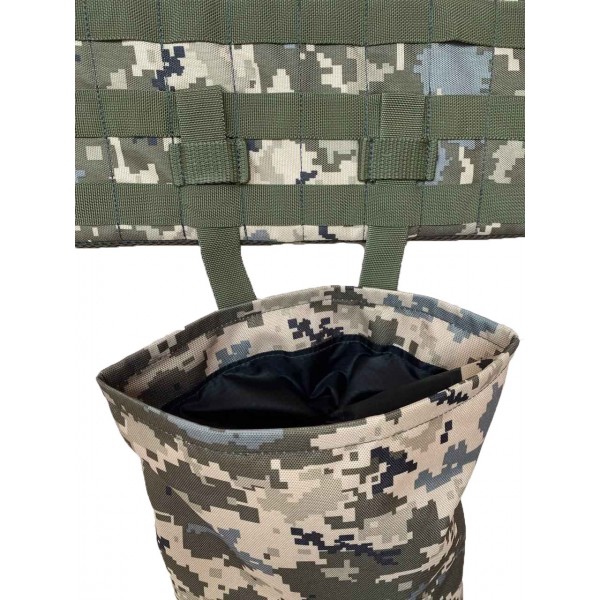 Подсумок для сброса магазинов с подкладкой на очень надежной системе MOLLE пиксель МК - 3575610 Подсумок для сброса магазинов с подкладкой на очень надежной системе MOLLE пиксель МК - 3575610