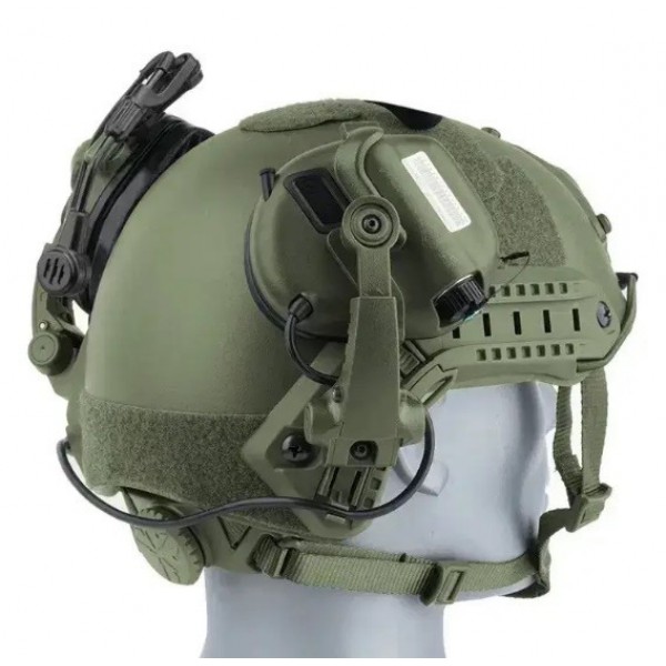 Активні навушники Earmor M32X Mark3 MilPro ORIGINAL Чебурашка на шолом олива - 3575594 Активні навушники Earmor M32X Mark3 MilPro ORIGINAL Чебурашка на шолом олива - 3575594