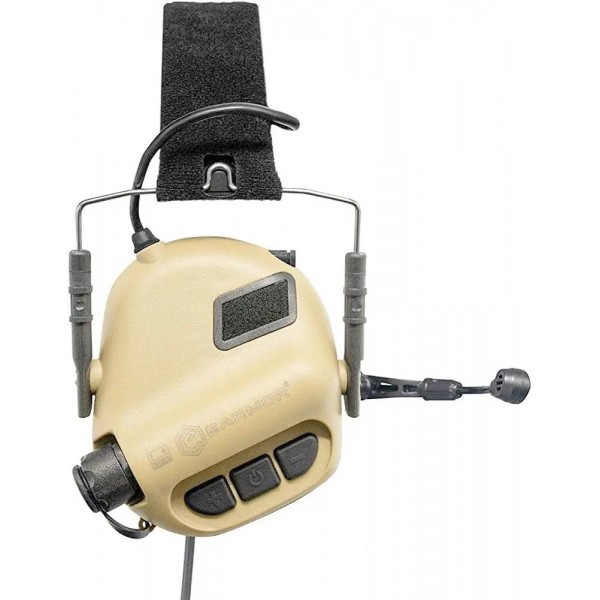 Тактичні навушники Opsmen EARMOR M32 MARK3 койот - 3575593 Тактичні навушники Opsmen EARMOR M32 MARK3 койот - 3575593