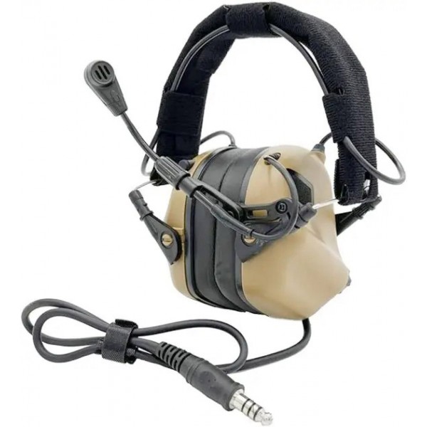 Тактичні навушники Opsmen EARMOR M32 MARK3 койот - 3575593