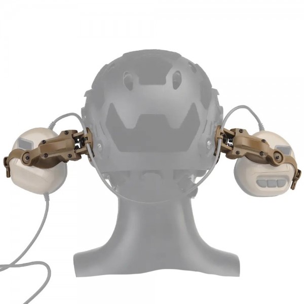 Навушники активні для стрільби EARMOR M32H MOD3 + кріплення ORIGINAL койот - 3575589 Навушники активні для стрільби EARMOR M32H MOD3 + кріплення ORIGINAL койот - 3575589