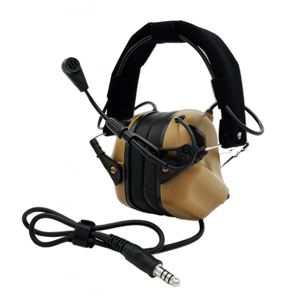 Активні навушники Earmor M32H mod3 з кріпленням на шолом койот - 3575587 Активні навушники Earmor M32H mod3 з кріпленням на шолом койот - 3575587