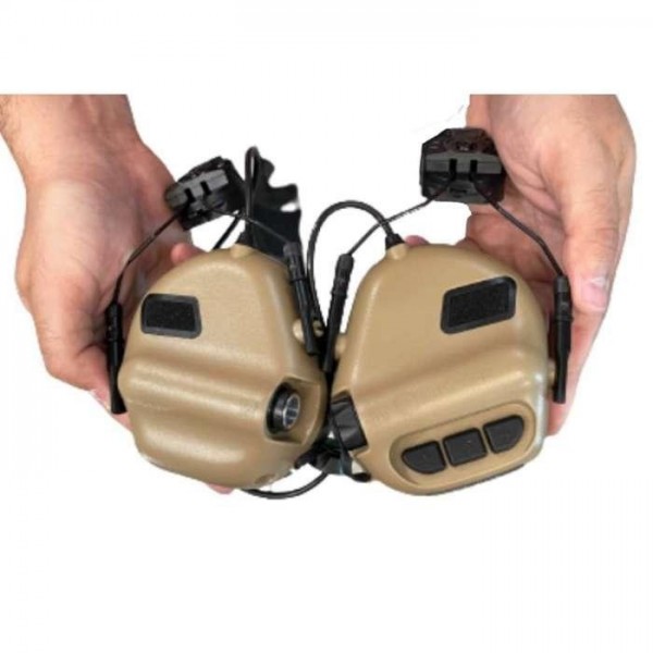 Тактичні активні навушники Earmor M31H MOD3 койот - 3575584 Тактичні активні навушники Earmor M31H MOD3 койот - 3575584