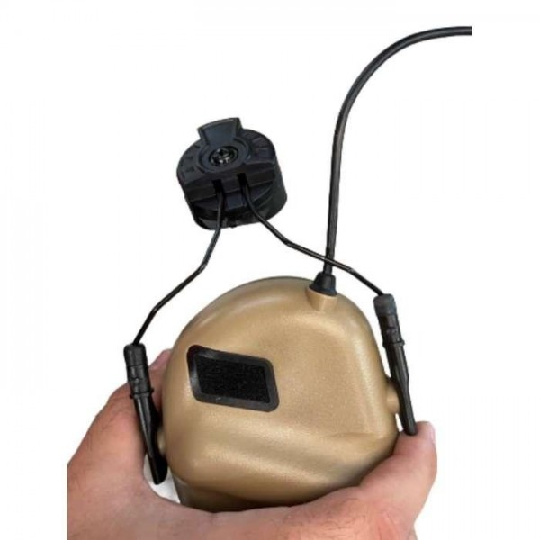 Тактичні активні навушники Earmor M31H MOD3 койот - 3575584 Тактичні активні навушники Earmor M31H MOD3 койот - 3575584