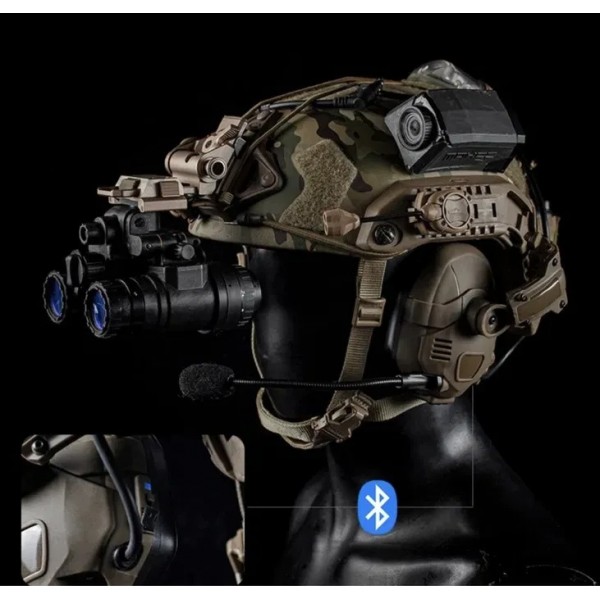 Тактические активные наушники HD-16 с шумоподавлением койот - 3575579 Тактические активные наушники HD-16 с шумоподавлением койот - 3575579