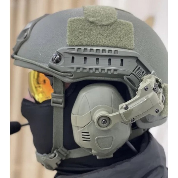 Тактичні активні навушники HD-16 із шумозаглушенням олива - 3575578 Тактичні активні навушники HD-16 із шумозаглушенням олива - 3575578