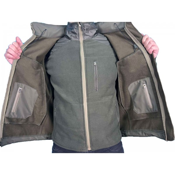 Куртка Soft Shell с флис кофтой Олива Pancer - 3575573 Куртка Soft Shell с флис кофтой Олива Pancer - 3575573