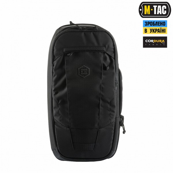 M-Tac рюкзак однолямочный Agent Elite Hex Black - 10149002 M-Tac рюкзак однолямочный Agent Elite Hex Black - 10149002