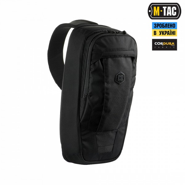 M-Tac рюкзак однолямочный Agent Elite Hex Black - 10149002 M-Tac рюкзак однолямочный Agent Elite Hex Black - 10149002