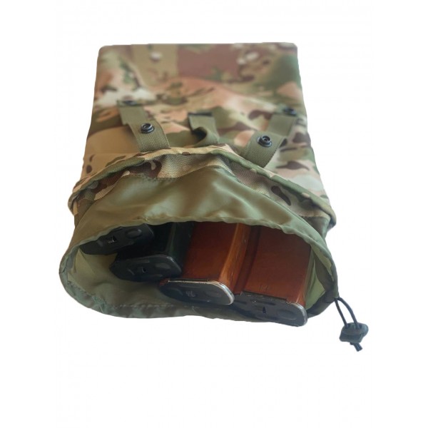 Подсумок для сброса магазинов с подкладкой на кнопках МК Мультикам - 3575527