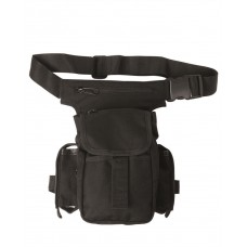 Сумка поясная тактическая черная Mil-Tec Германия