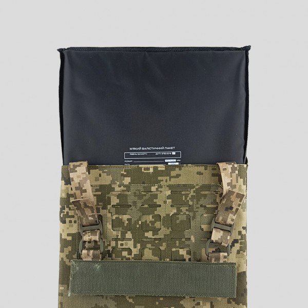 Фартух XL 1 клас захисту 410х270 (балістика+чохол) ММ-14 Dobron - 3575287 Фартух XL 1 клас захисту 410х270 (балістика+чохол) ММ-14 Dobron - 3575287