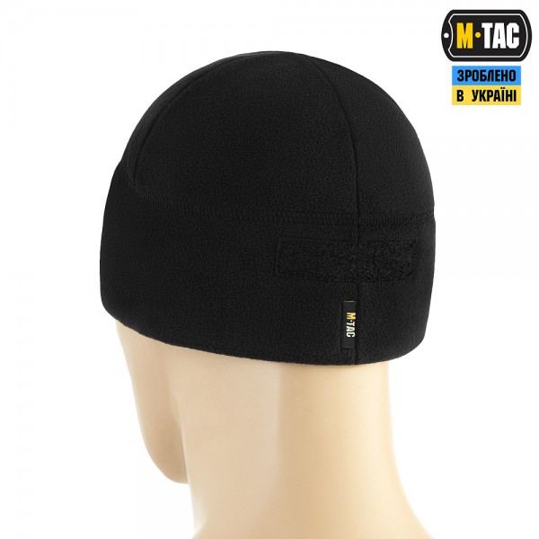 M-Tac шапка Watch Cap Elite фліс (320г/м2) з липучкою Black - 40029002 M-Tac шапка Watch Cap Elite фліс (320г/м2) з липучкою Black - 40029002