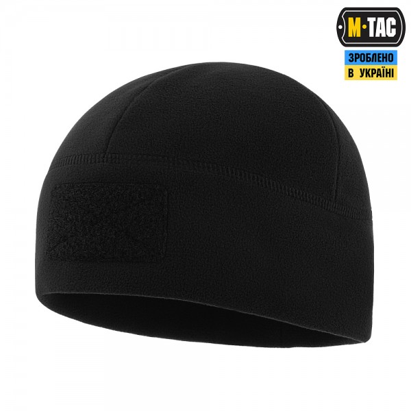 M-Tac шапка Watch Cap Elite фліс (320г/м2) з липучкою Black - 40029002 M-Tac шапка Watch Cap Elite фліс (320г/м2) з липучкою Black - 40029002