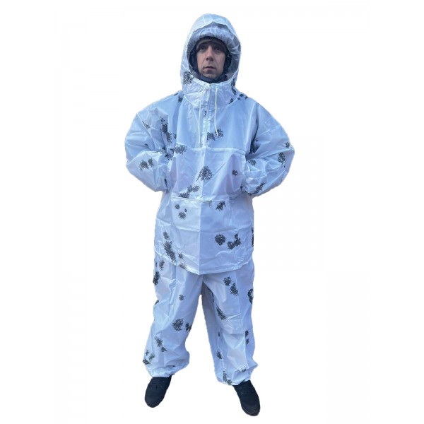 Маскировочный белый костюм клякса 4 в 1 тип 2 - 3575470 Маскировочный белый костюм клякса 4 в 1 тип 2 - 3575470