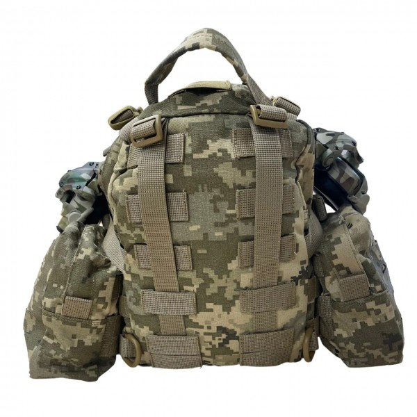 Рюкзак StrykeR крепление паук для шлема uaBRONIK Пиксель - 3575463