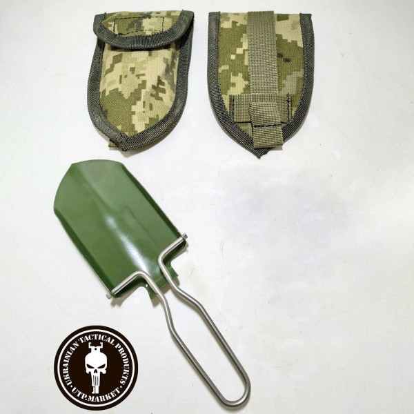 Саперная лопатка складная, малая. + чехол - 3575458