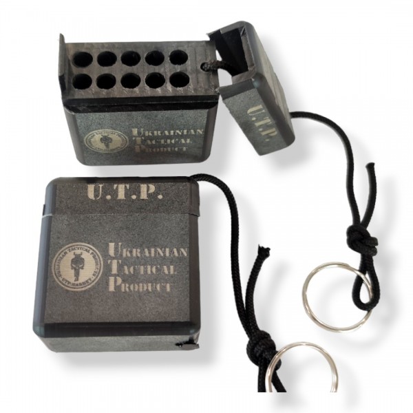 Футляр под капсюль-детонатор КД8 (прямоугольный, черный) - 3575452