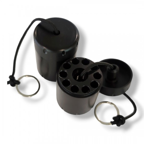 Футляр под капсюль детонаторы (круглый черный цвет) - 3575451