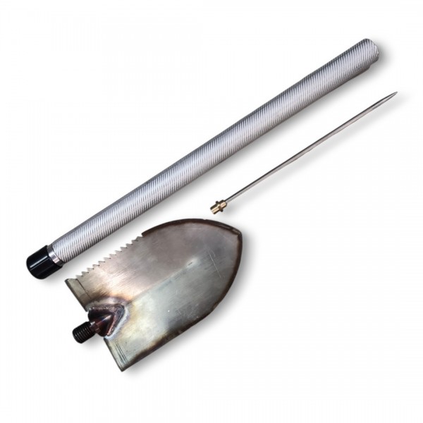 Саперная лопата "М16 НАТО большая", алюминиевая ручка 35 см, с металлическим жалом - 3575449 Саперная лопата "М16 НАТО большая", алюминиевая ручка 35 см, с металлическим жалом - 3575449