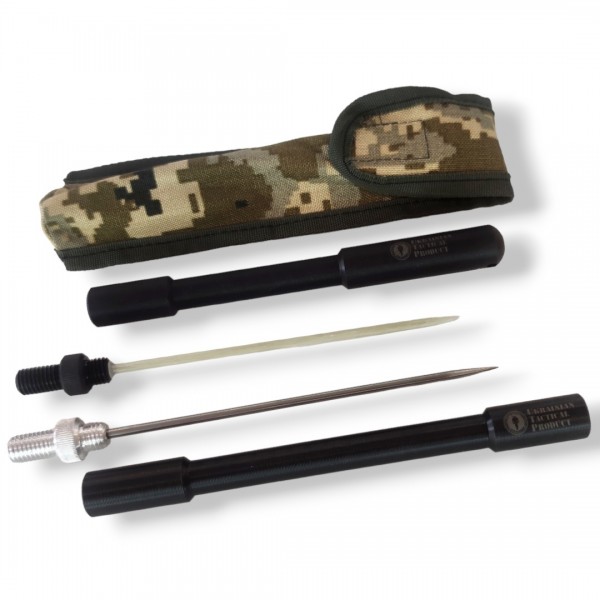 Щуп "Малыш" на 1 жало + 1 металлическое жало (нержавеющая сталь) + удлинитель + чехол - 3575445