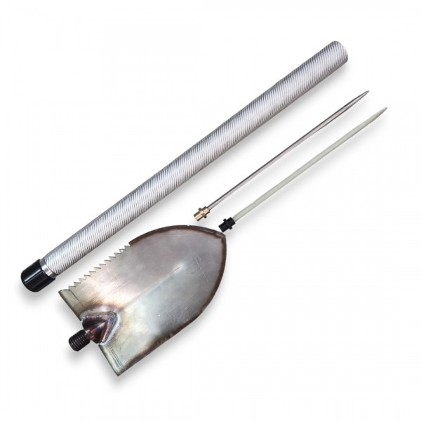 Саперная лопата "М16 НАТО большая" алюминиевая ручка 35 см, с металлическим и диэлектрическими жалом в комплекте - 3575448 Саперная лопата "М16 НАТО большая" алюминиевая ручка 35 см, с металлическим и диэлектрическими жалом в комплекте - 3575448