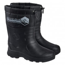 Чоботи гумові чоловічі C-22 зимові чорні