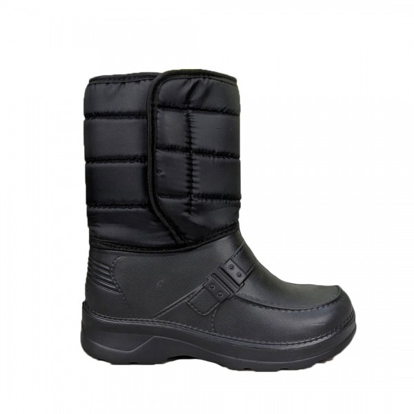 Чоботи чоловічі зимові піна на липучках чорні - 3575354