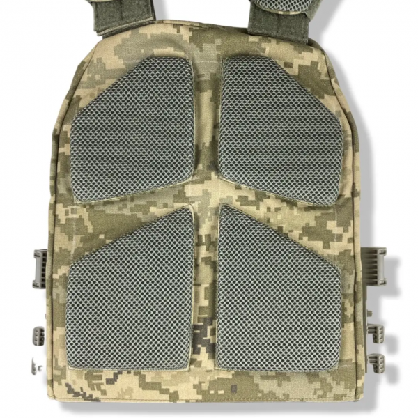 Плитоноска uaBRONIK (Plate Carrier) Піксель (Закритого типу) 4 клас захисту - 3574080