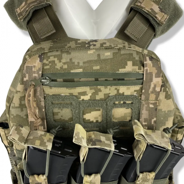Плитоноска uaBRONIK (Plate Carrier) Піксель (Закритого типу) 4 клас захисту - 3574080