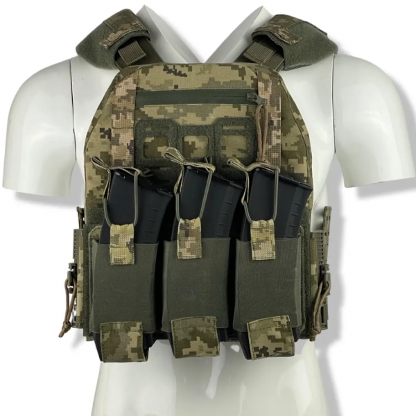 Плитоноска uaBRONIK (Plate Carrier Light) Пиксель 5 класс защиты - 3574068 Плитоноска uaBRONIK (Plate Carrier Light) Пиксель 5 класс защиты - 3574068
