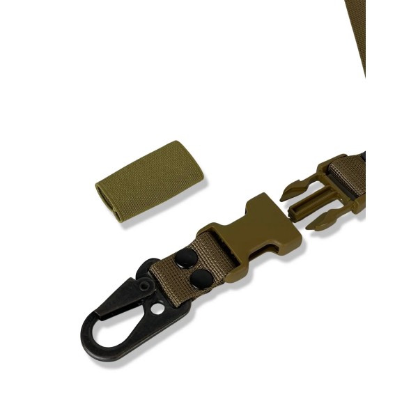 Ремень оружейный одноточечный uaBRONIK Койот - 3575333 Ремень оружейный одноточечный uaBRONIK Койот - 3575333