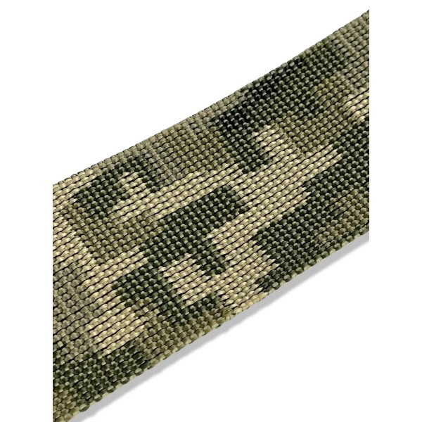 Ремень оружейный двухточечный с усиленным карабином uaBRONIK Пиксель - 3575331