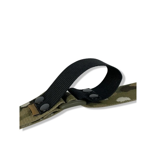 Ремень оружейный двухточечный с усиленным карабином uaBRONIK Мультикам - 3575330