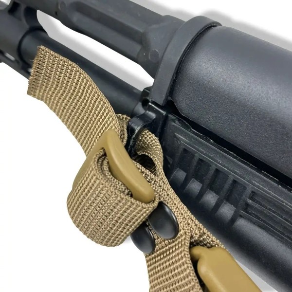 Ремінь збройовий одно/двоточковий uaBRONIK Койот - 3575328 Ремінь збройовий одно/двоточковий uaBRONIK Койот - 3575328