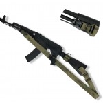 Ремень оружейный одно/двухточечный с дополнительным креплением и усиленным карабином uaBRONIK Мультикам