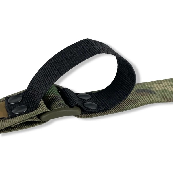 Ремень оружейный одно/двухточечный с дополнительным креплением и усиленным карабином uaBRONIK Мультикам - 3575327