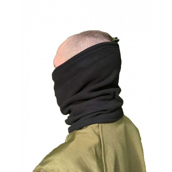 Бафф флис с затяжкой черный МК - 3575319 Бафф флис с затяжкой черный МК - 3575319