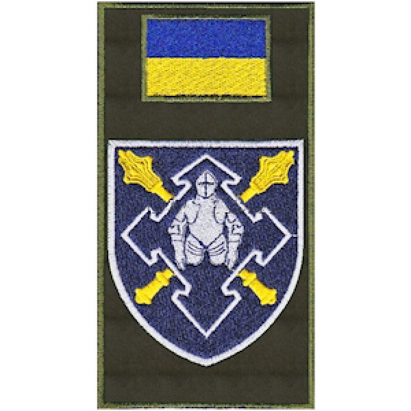 Шеврон-заглушка на липучці Командування сил логістики (кольоровий) - 3575309