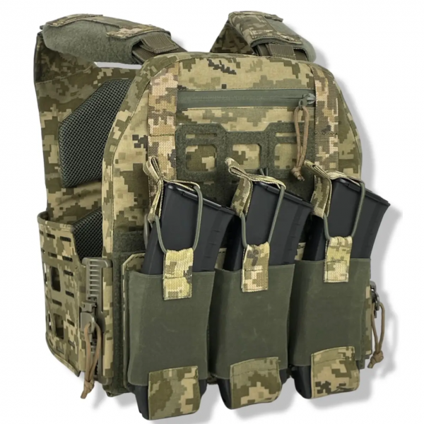 Плитоноска uaBRONIK (Plate Carrier Light) Пиксель - 3574008