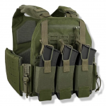 Плитоноска uaBRONIK (Plate Carrier) Олива (Закрытого типа)