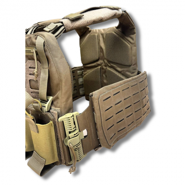 Плитоноска uaBRONIK (Plate Carrier) закритого типу Койот 4 клас захисту - 3575342 Плитоноска uaBRONIK (Plate Carrier) закритого типу Койот 4 клас захисту - 3575342
