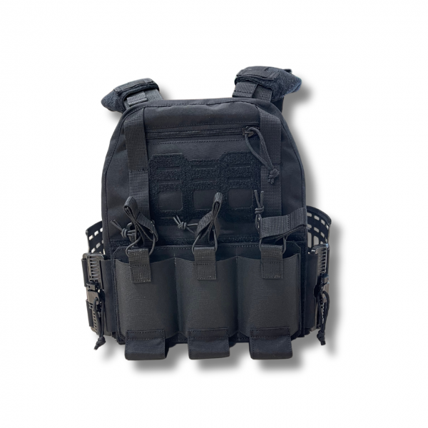 Плитоноска uaBRONIK (Plate Carrier Light) откритого типа Черная 4 класс защиты - 3575339 Плитоноска uaBRONIK (Plate Carrier Light) откритого типа Черная 4 класс защиты - 3575339