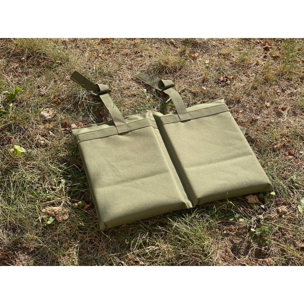 Тактический каремат для сидения 20мм система Molle складной МК Олива - 3575256